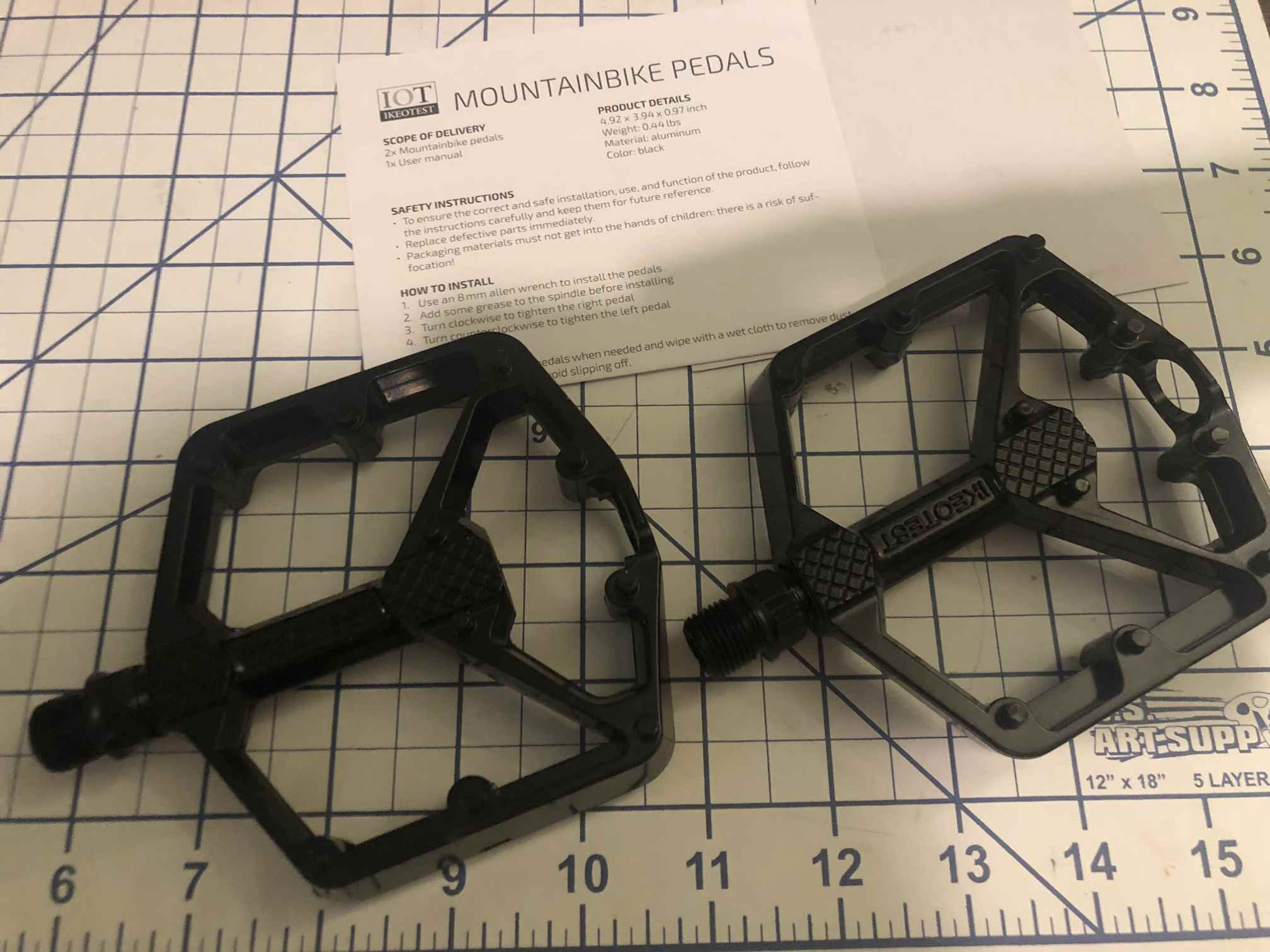Ikeotest Mountain Bike Pedals