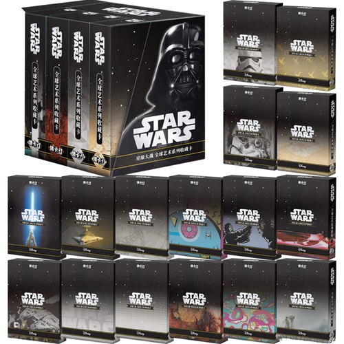 Star Wars Global Art Collection Hobby Box (4 mini boxes) Card.fun 2023