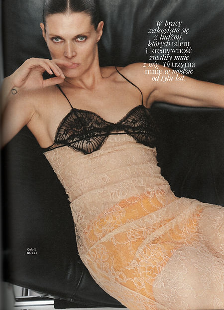 Malgosia Bela Model Plus by Paulina Wesolowska Cover Shoot Editorial