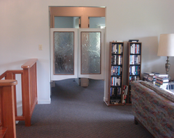 Secluded Bedroom Entrance