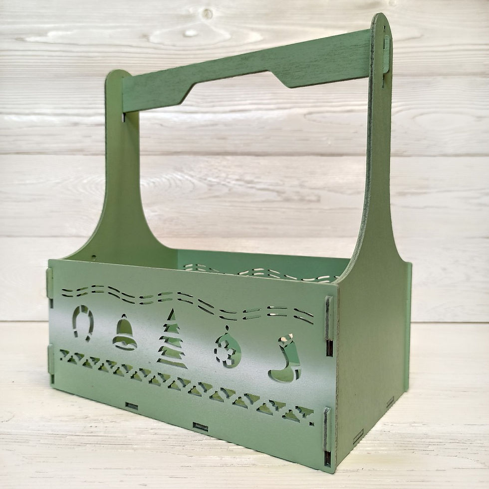 Миниатюра: Ящик с полоской Скандинавский 200мм