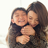 Mother and Daughter Hugging