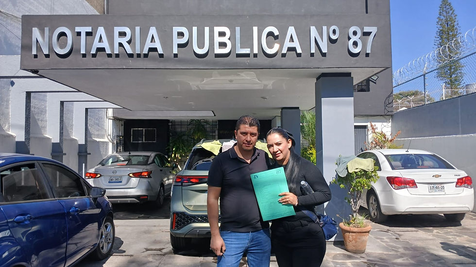 Firma de escritura