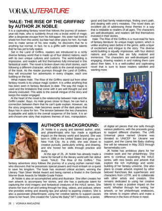 I've Been Featured By Voraka Magazine!
