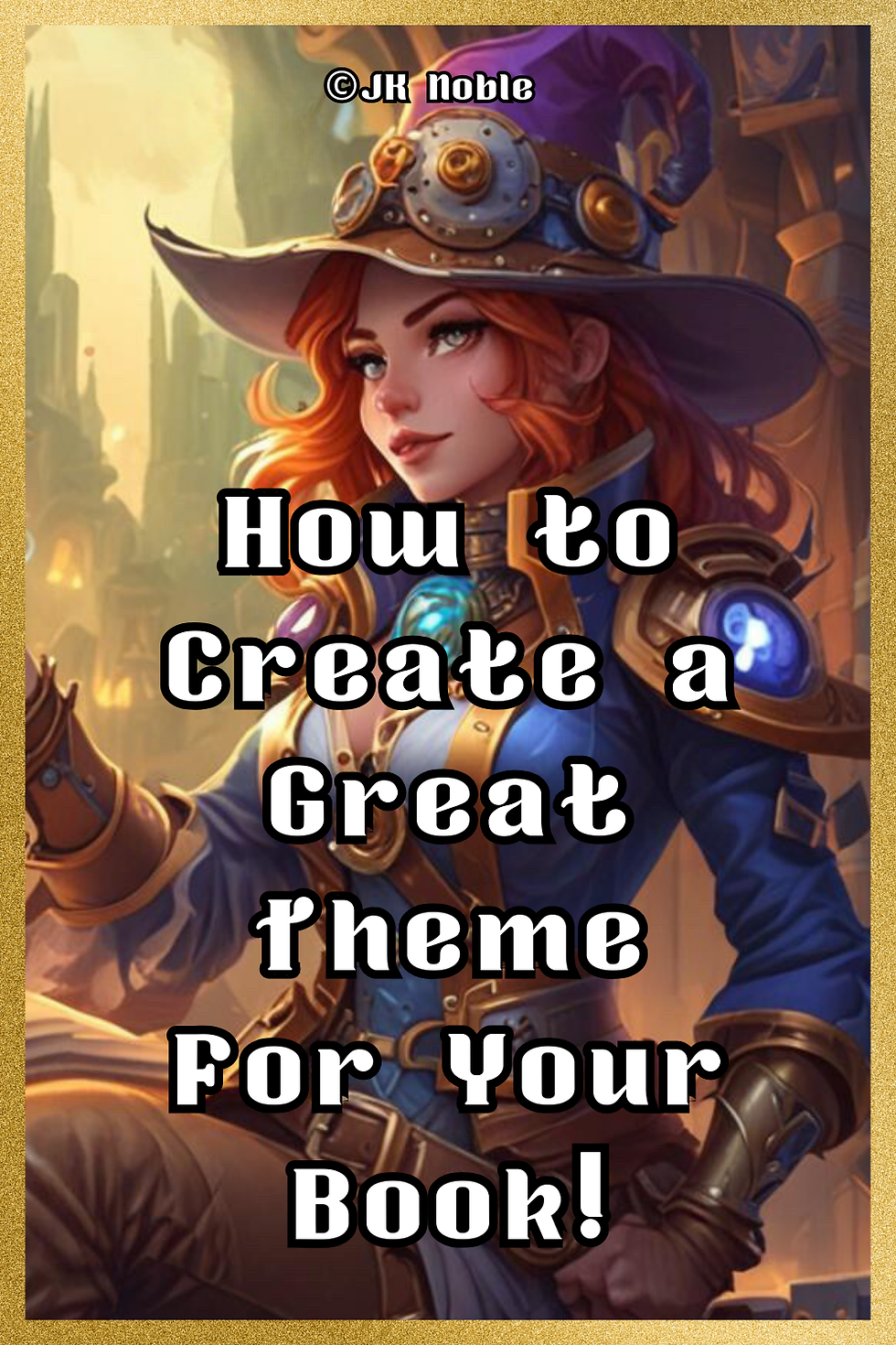 How to Create a Great Theme For Your Book, Blog Post by JK Noble, Author of the HALE series for writers and authors.
