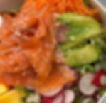 Poké bowl: Zalm-avocado
