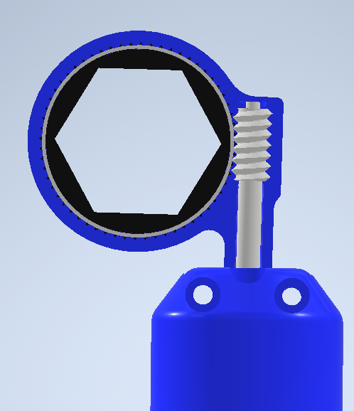 Worm-Ring Gear Wrench Head CA