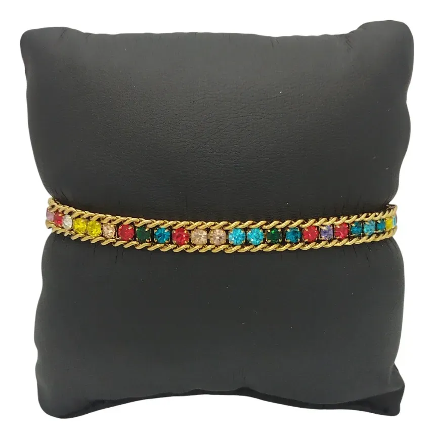 Thumbnail: Multicolor Spark Chain Bracelet