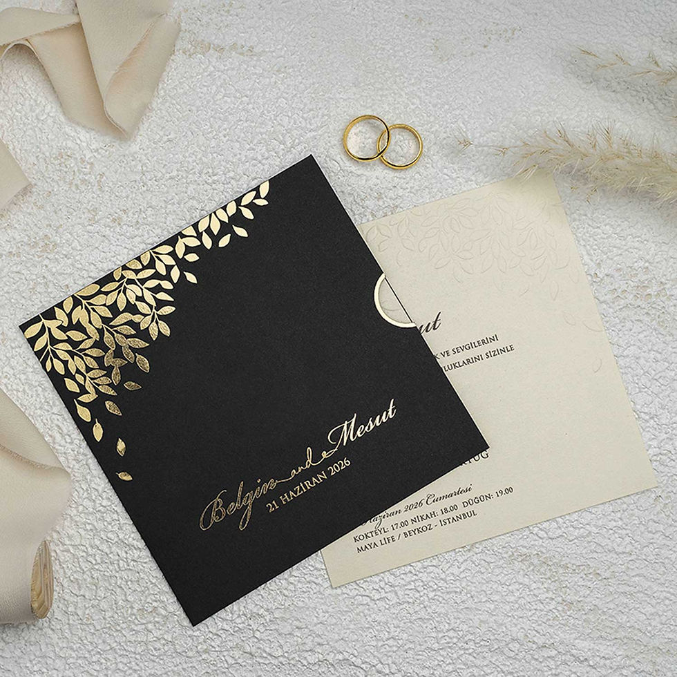 9253 ekonom düğün davetiyesi