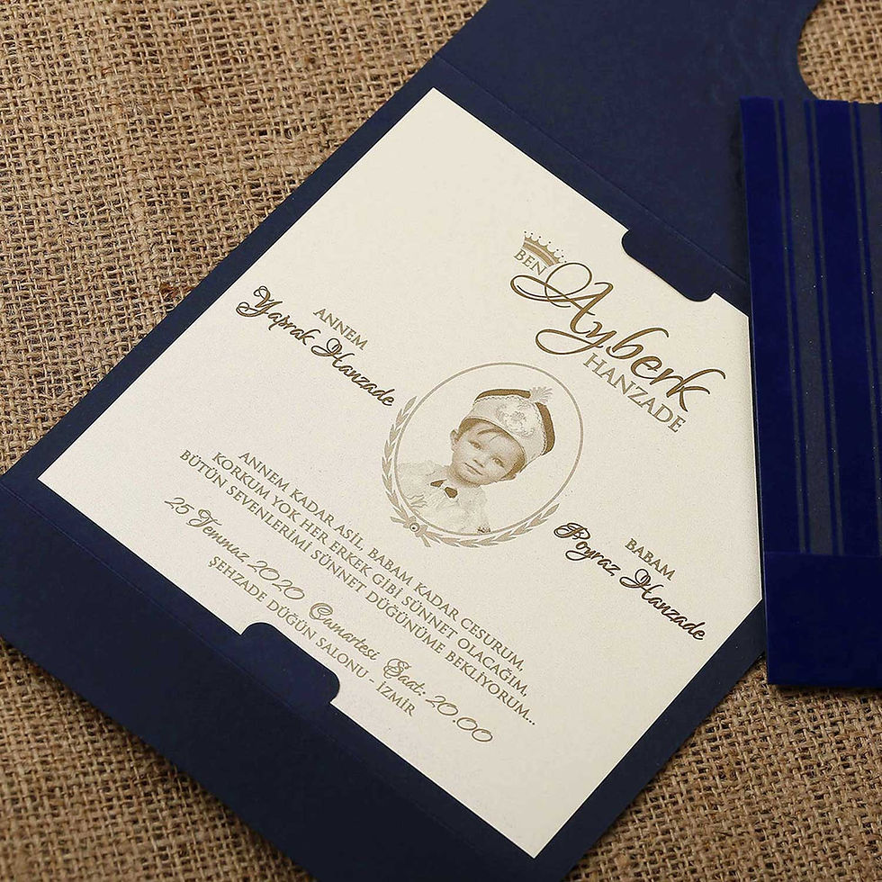 4961 aras sünnet davetiyesi