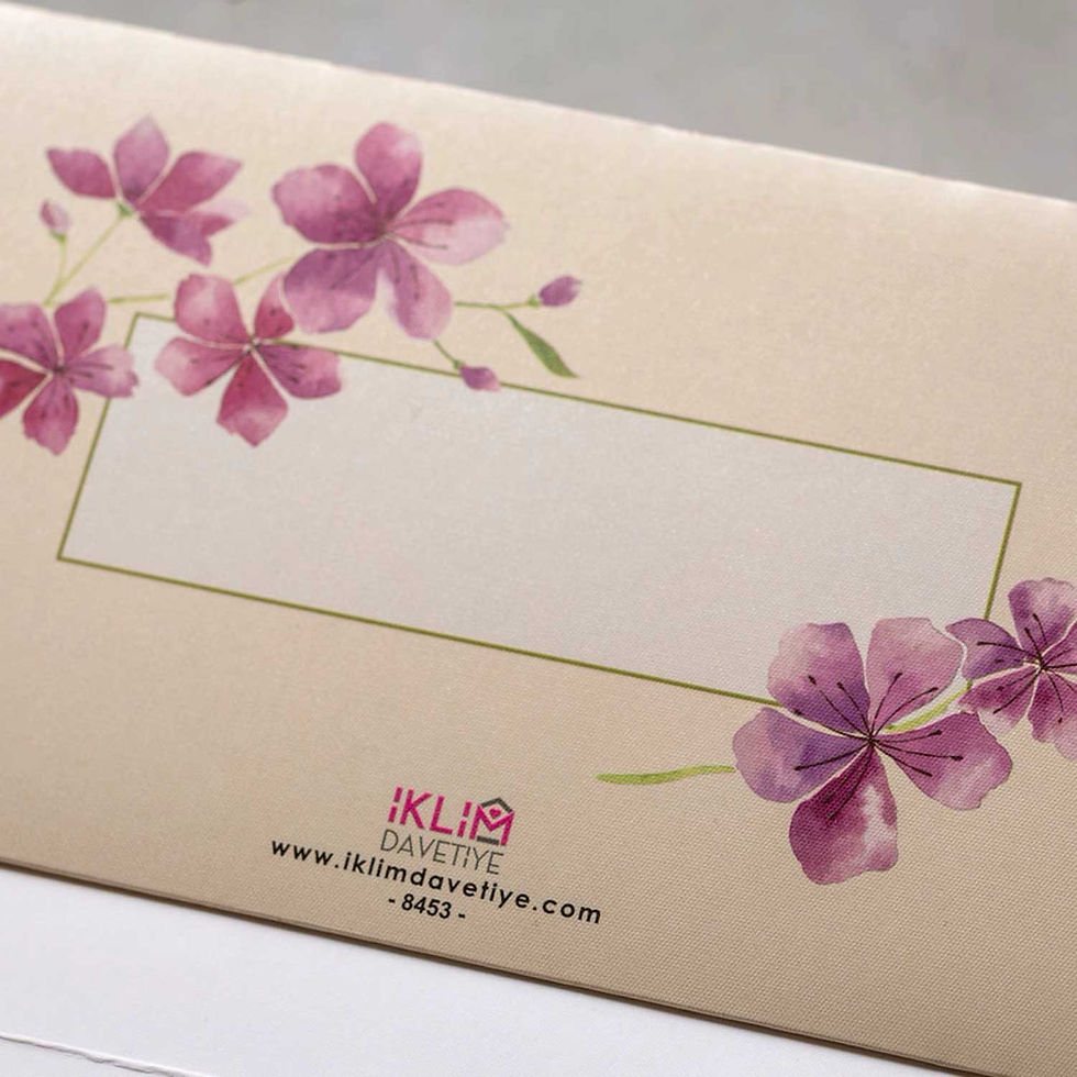 Küçük resim: 8453 Wedding Düğün Davetiyesi