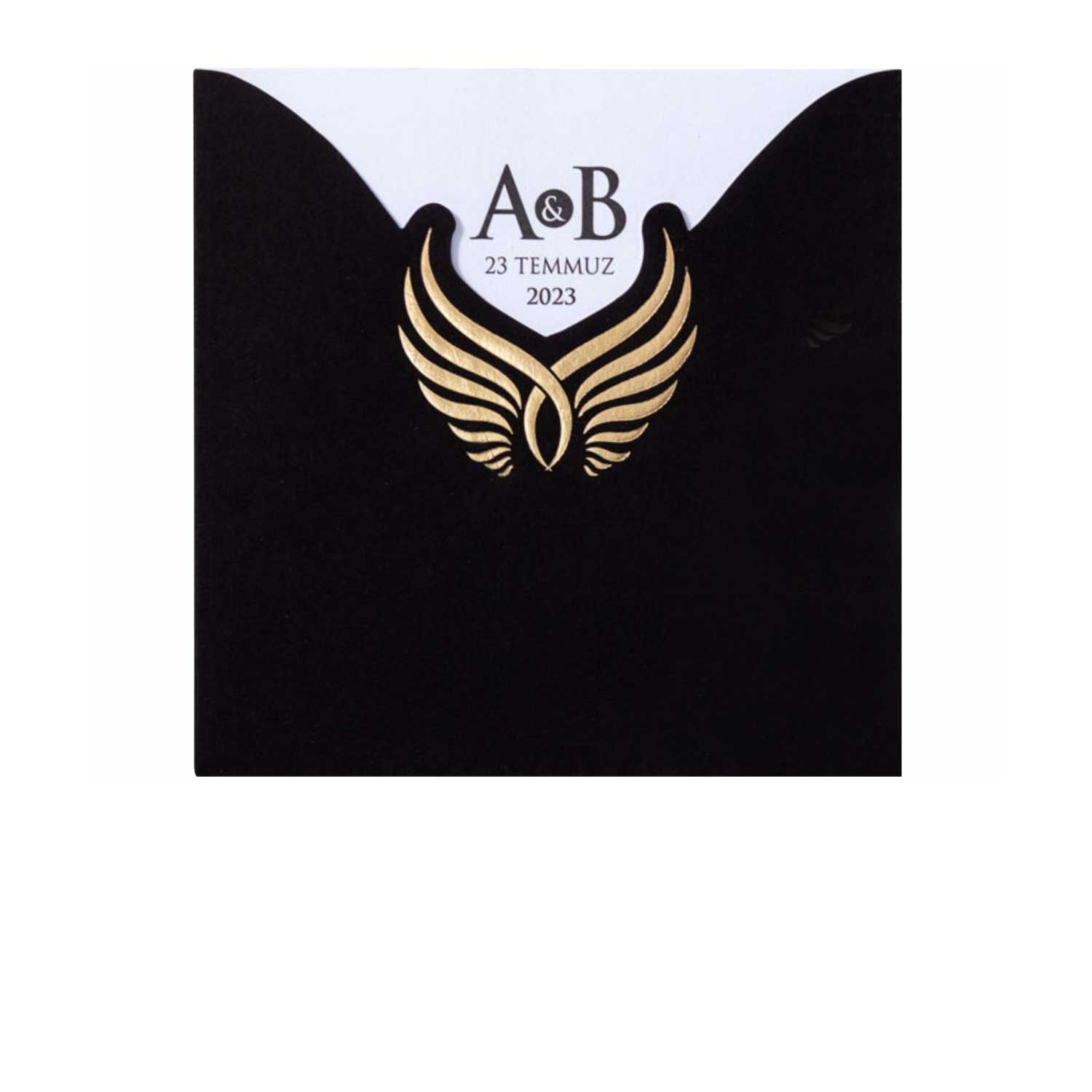 10647 iklim düğün davetiyesi