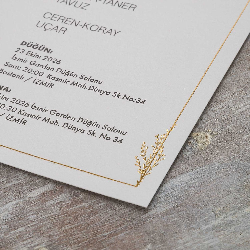 Küçük resim: bu bir eko polen 40311 düğün davetiyesi fotoğrafıdır