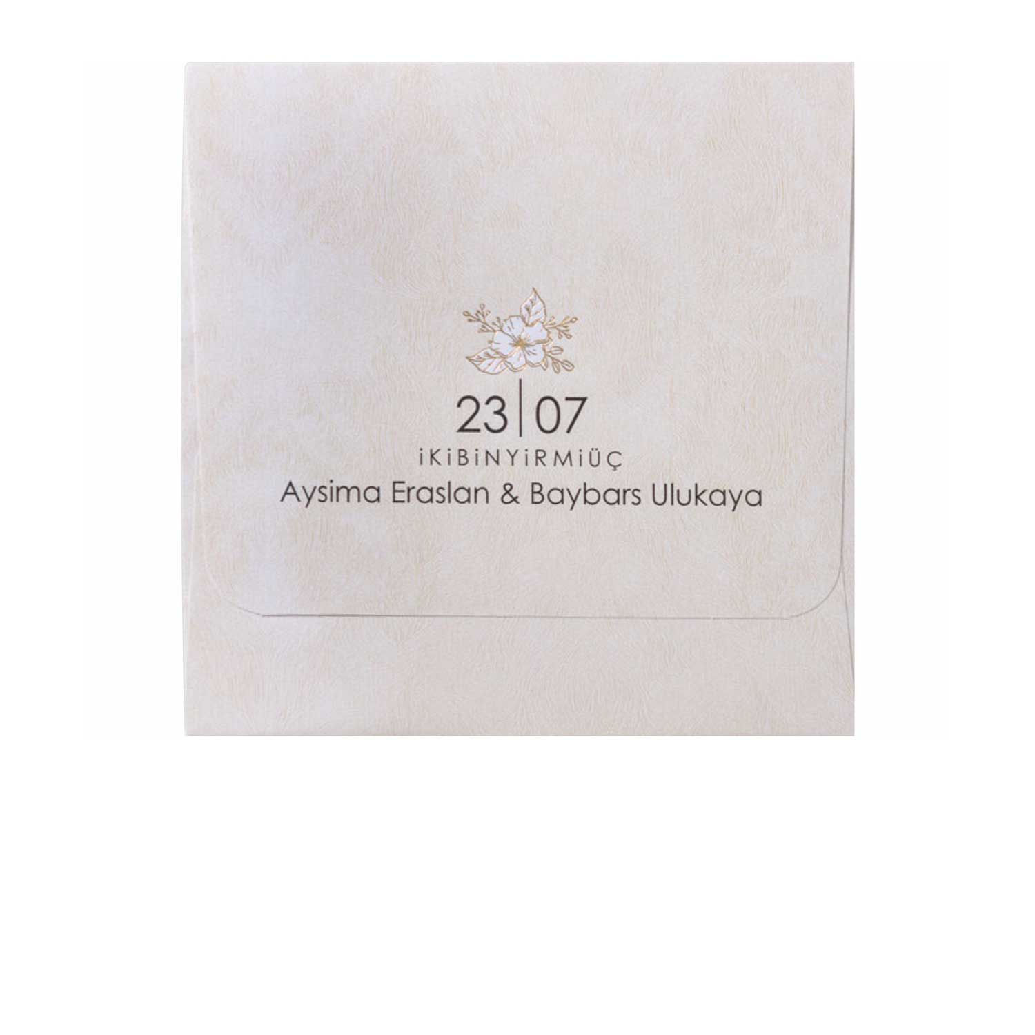 10600 iklim düğün davetiyesi