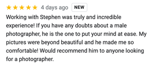A dude who takes gorgeous boudoir photos of great women.