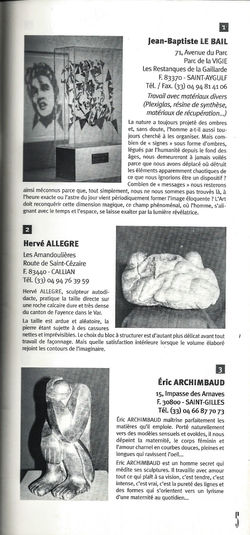 La sculpture en liberté