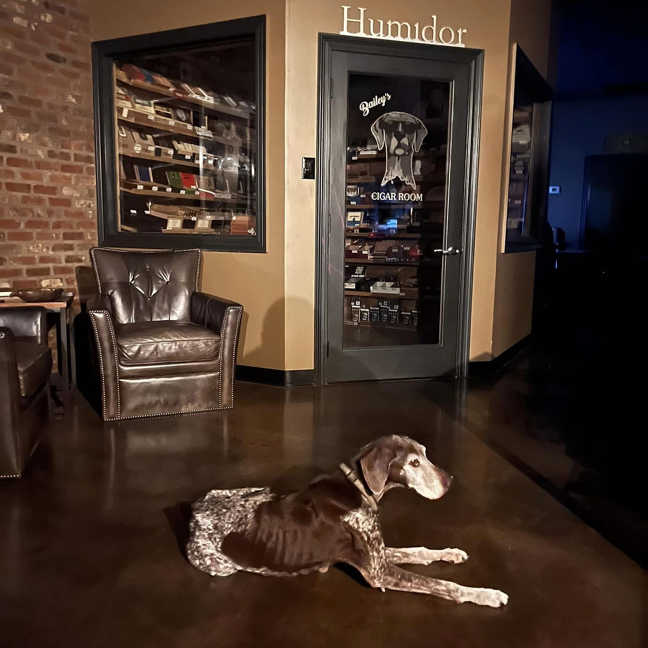 Bailey is the namesake of our premium cigar shop