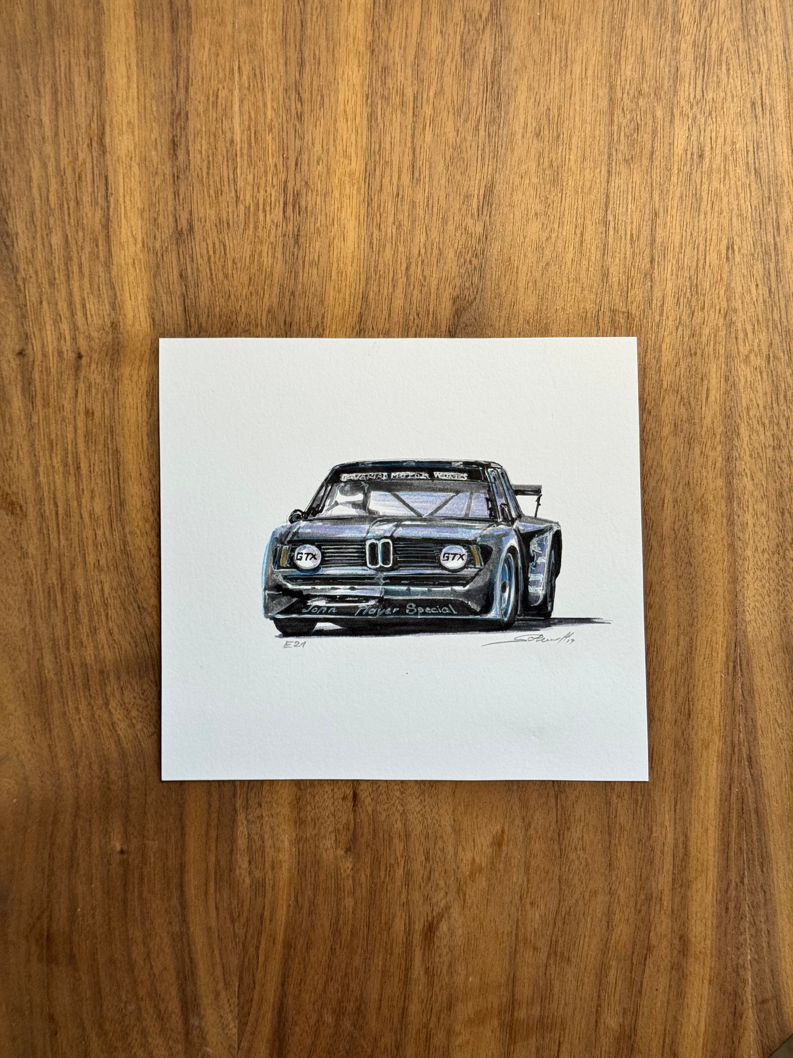 BMW E21 Gruppe 5 sketch