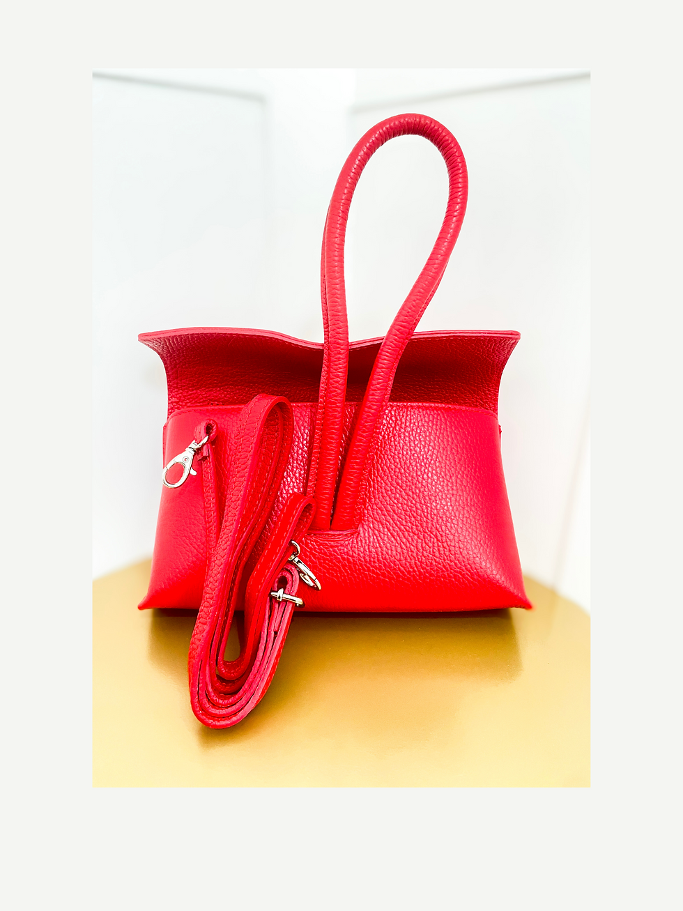 Thumbnail: Shiny Matte Italian Wristlet