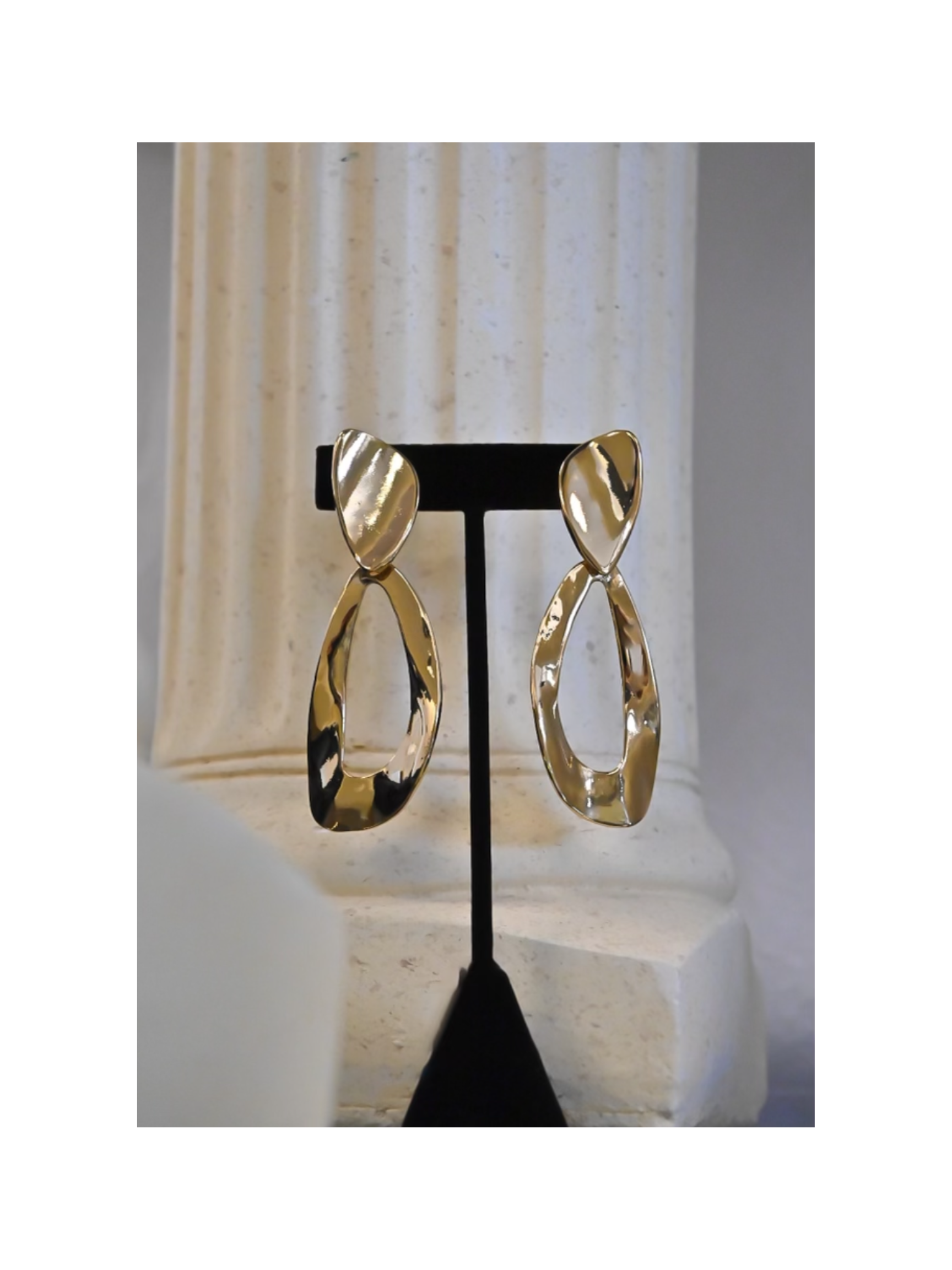 Elongated Drop Earring