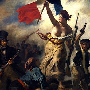 Delacroix's painting of Liberty Leading the People