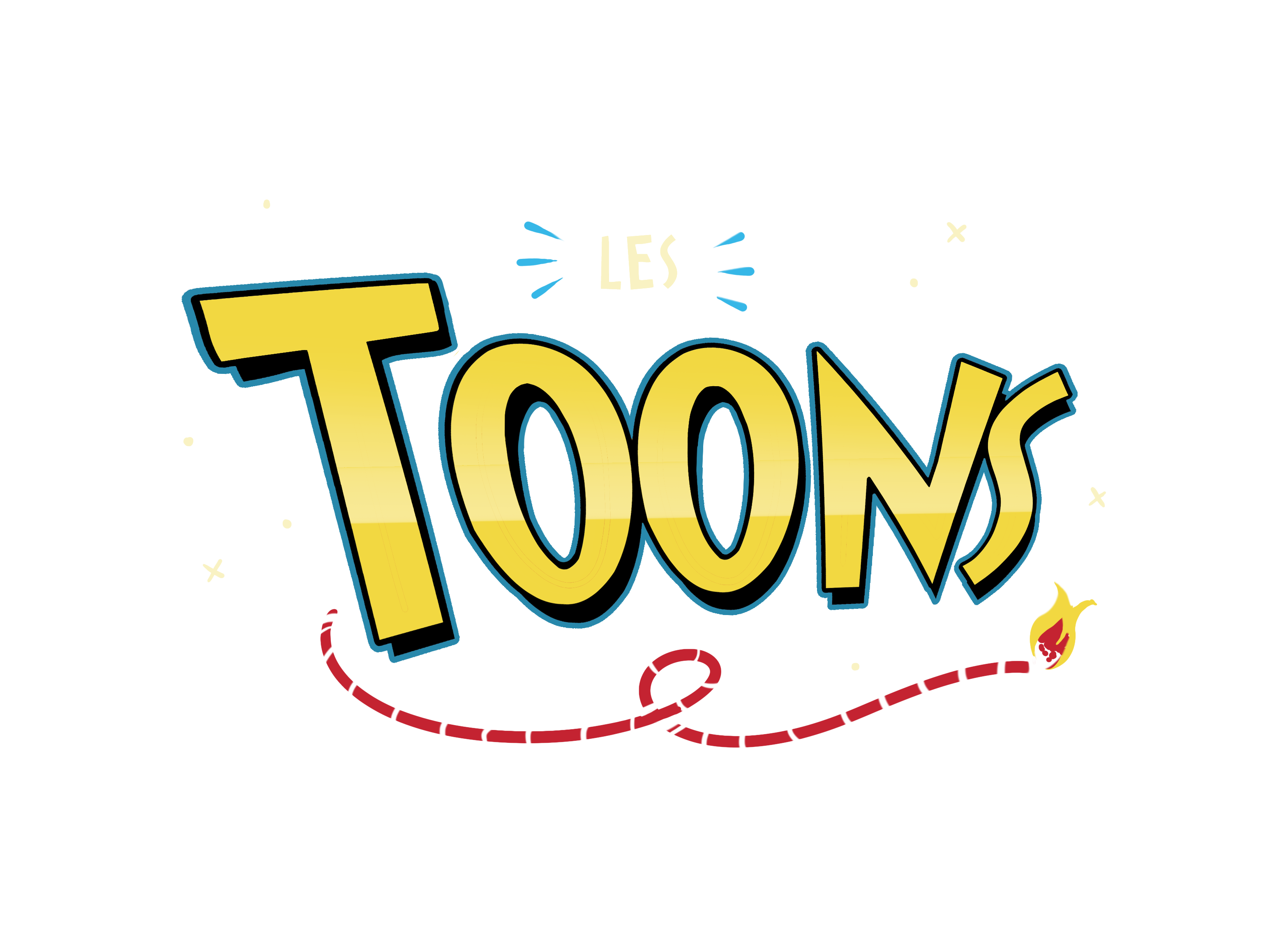 Logo officiel Les Toons spectacle comédie visuelle