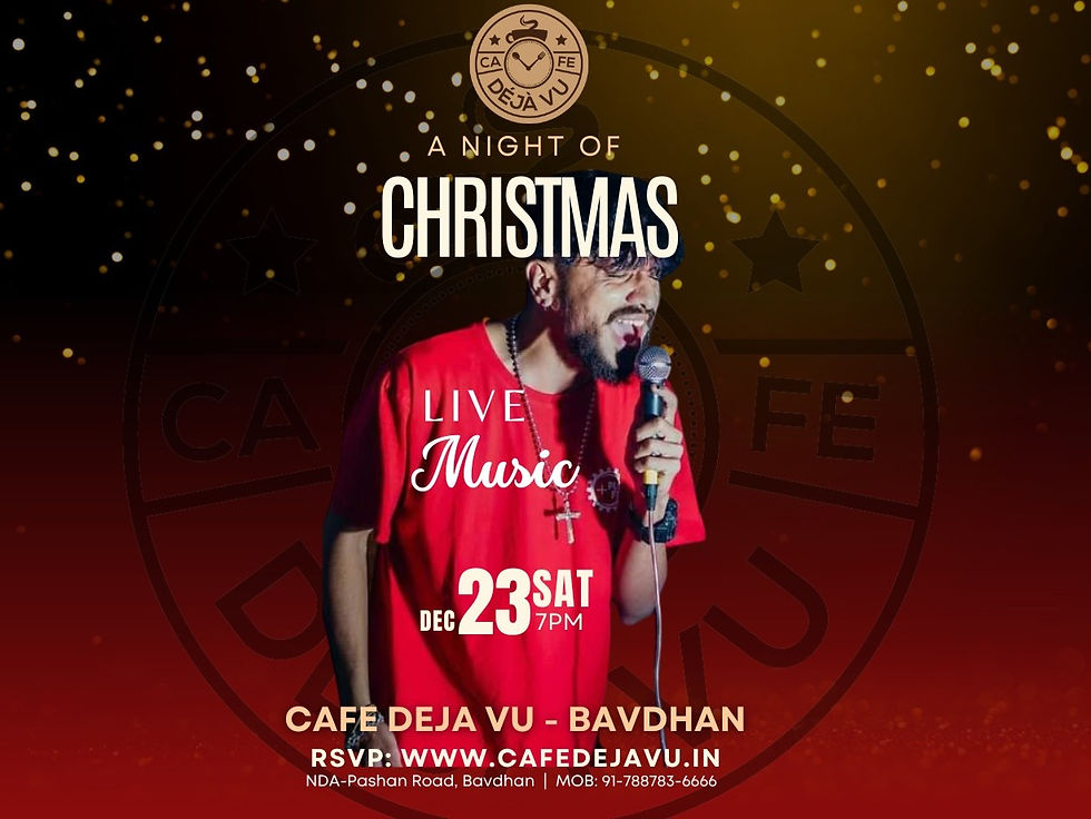 Live Singer At Cafe Deja Vu Bavdhan