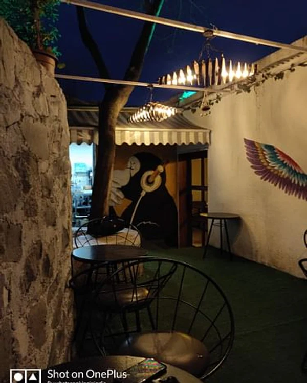 Inside Cafe Deja Vu