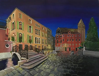 Artist in Barnes specialising in landscapes and commissions, offering bespoke paintings and sketches.
