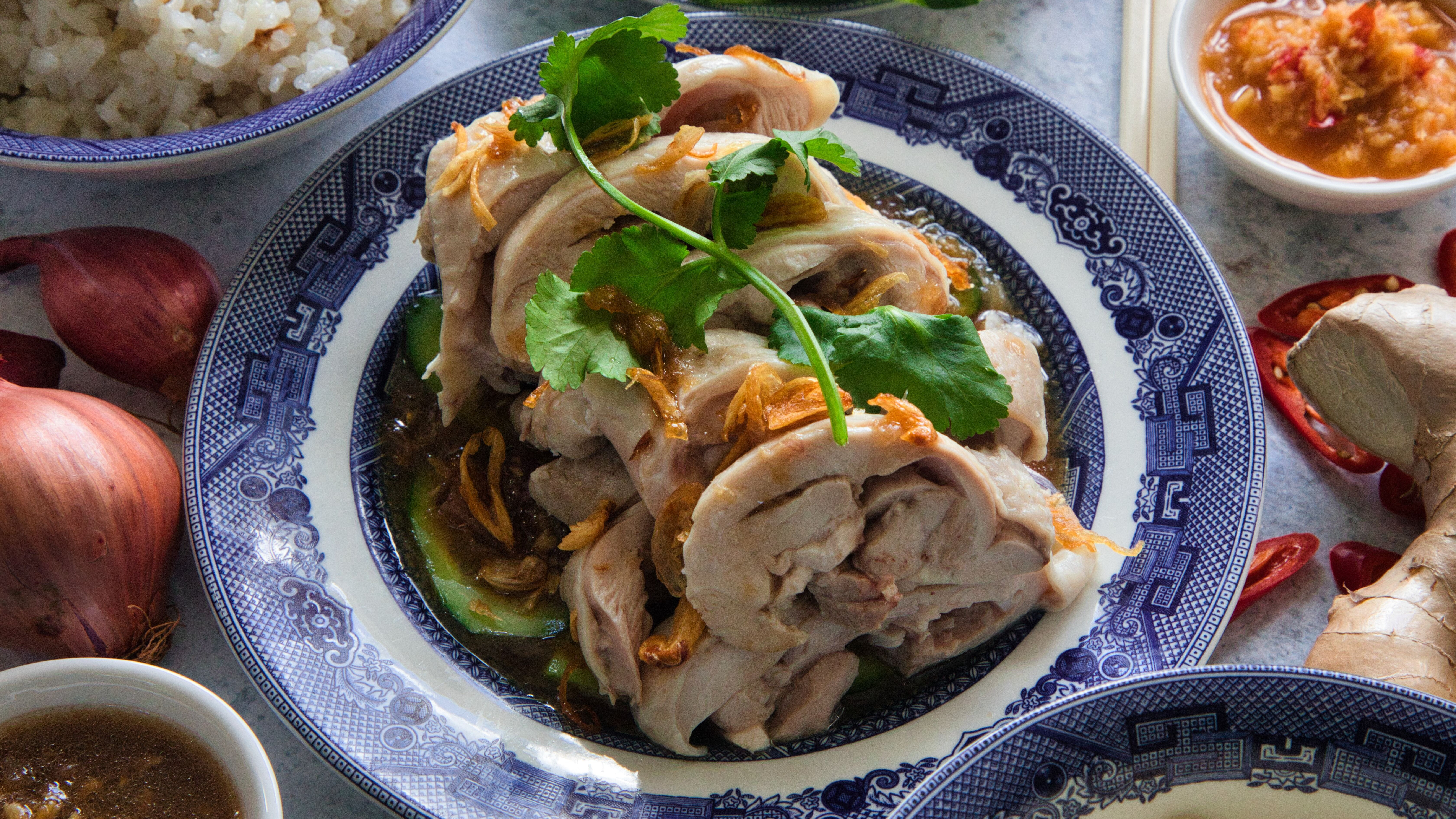 Hainan Chicken Rice | Vietnamese Recipes - Duncan Lu