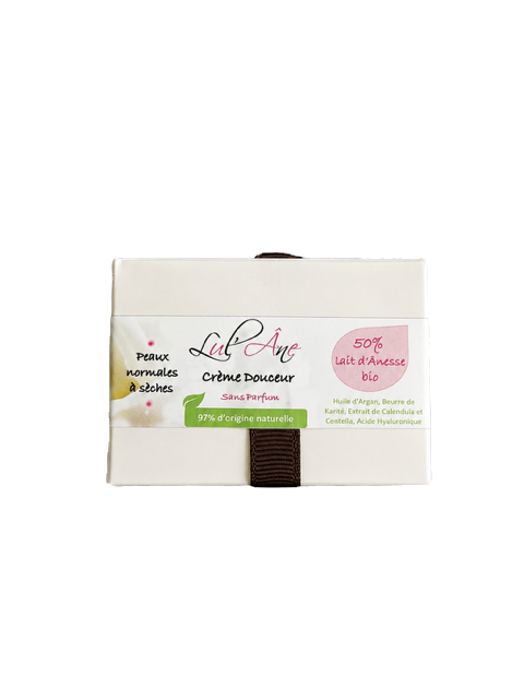 Crème de jour CREME DOUCEUR 50% lait d'ânesse BIO
