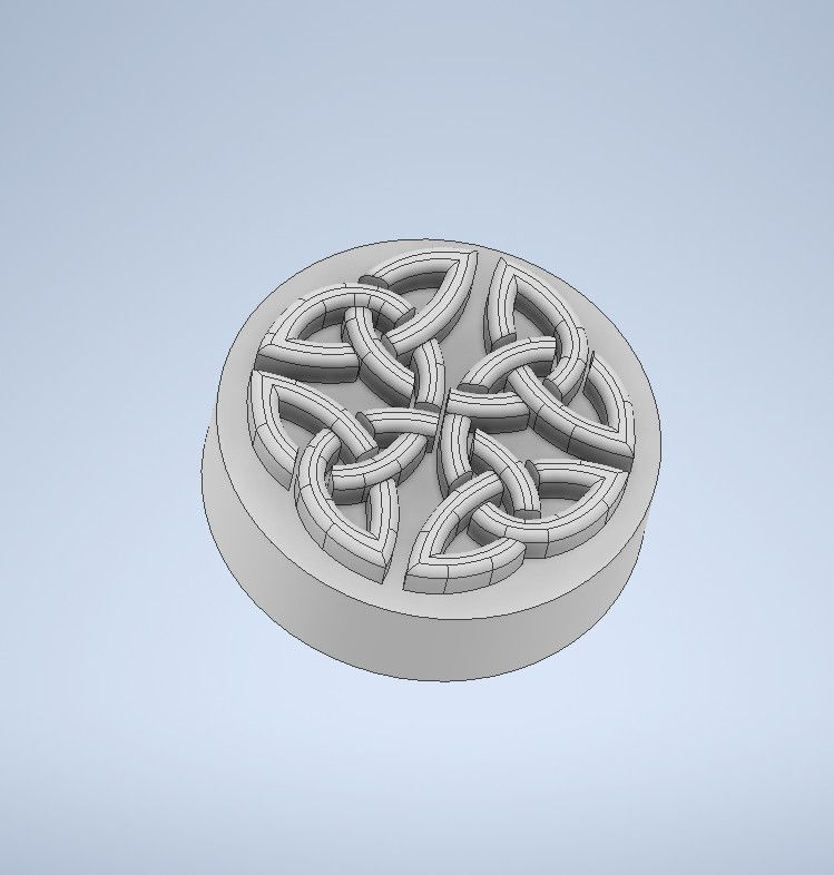 Chess Set - shield knot base angle