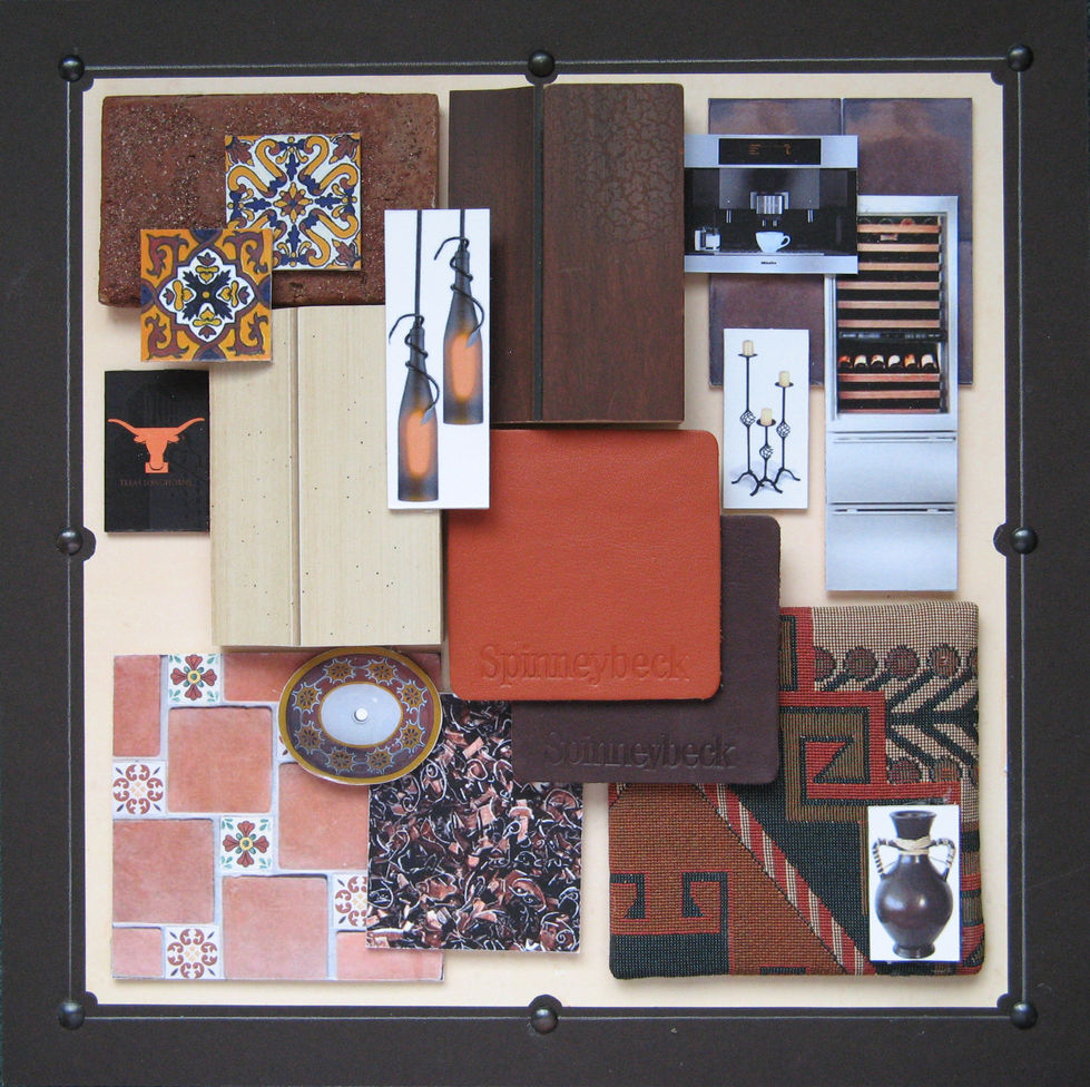 NKBA Kitchen Competition -- Sample Board