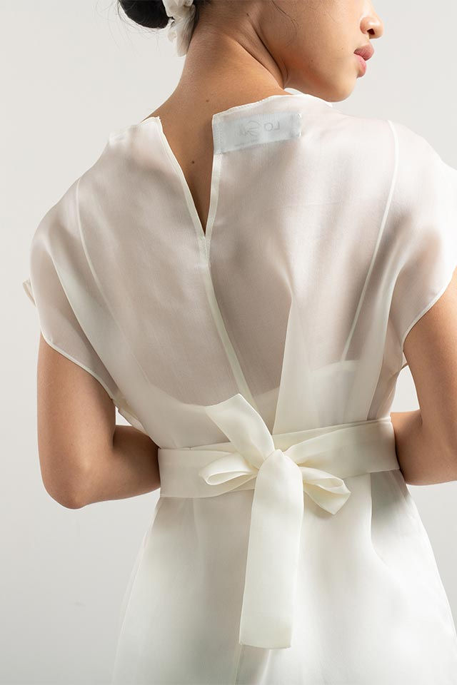 Hình thu nhỏ: fusion mus organza dress