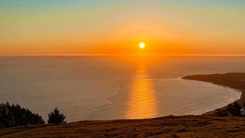 Sunset Gathering on Mount Tamalpais August