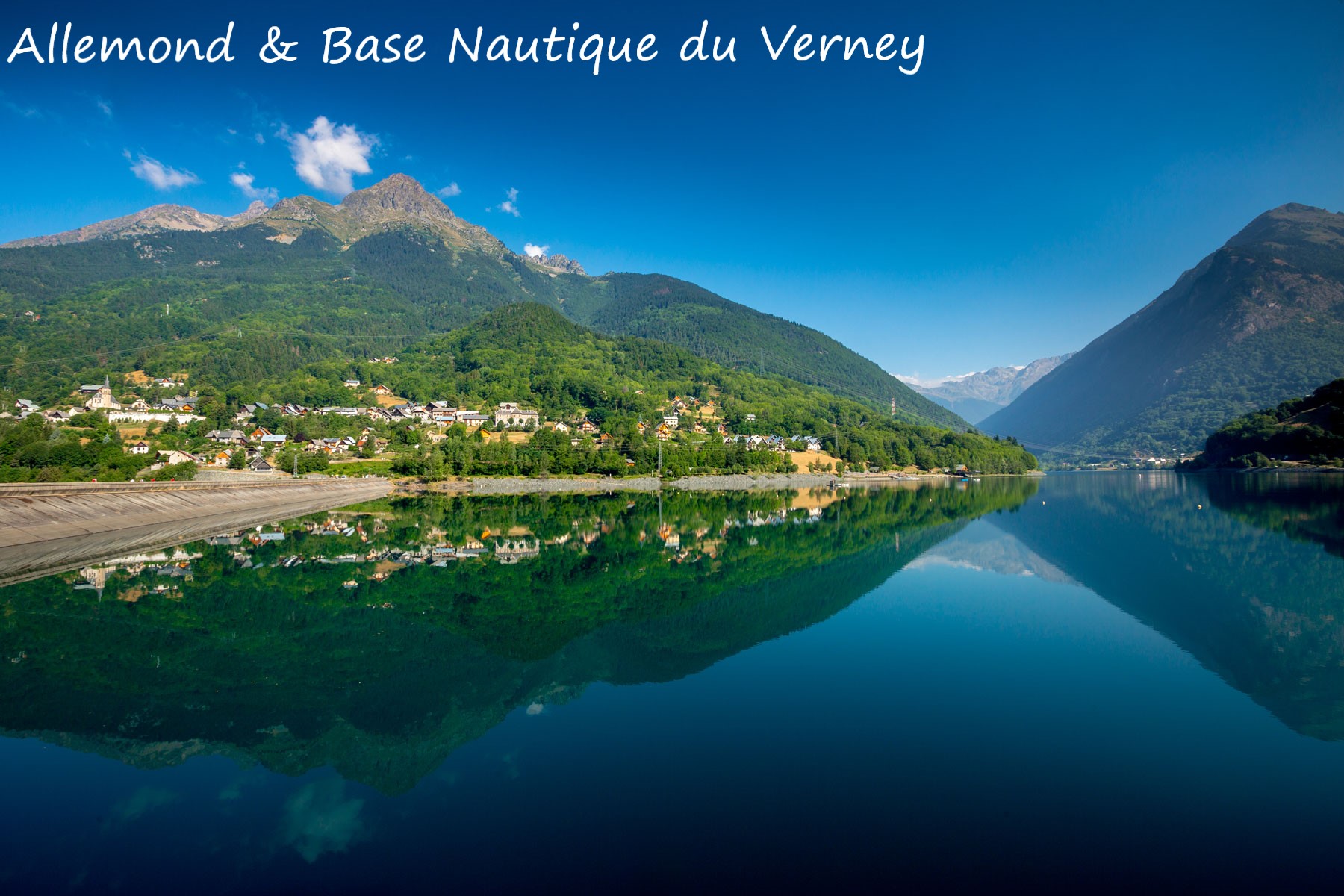 Allemond et sa base nautique