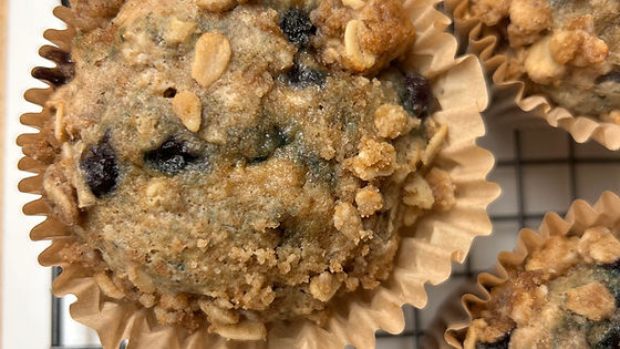 4-PACK Blueberry Streusel Muffins