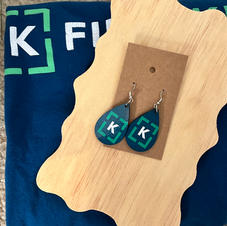 Earrings With Club Logo