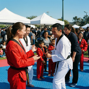 Promoting Taekwondo in California