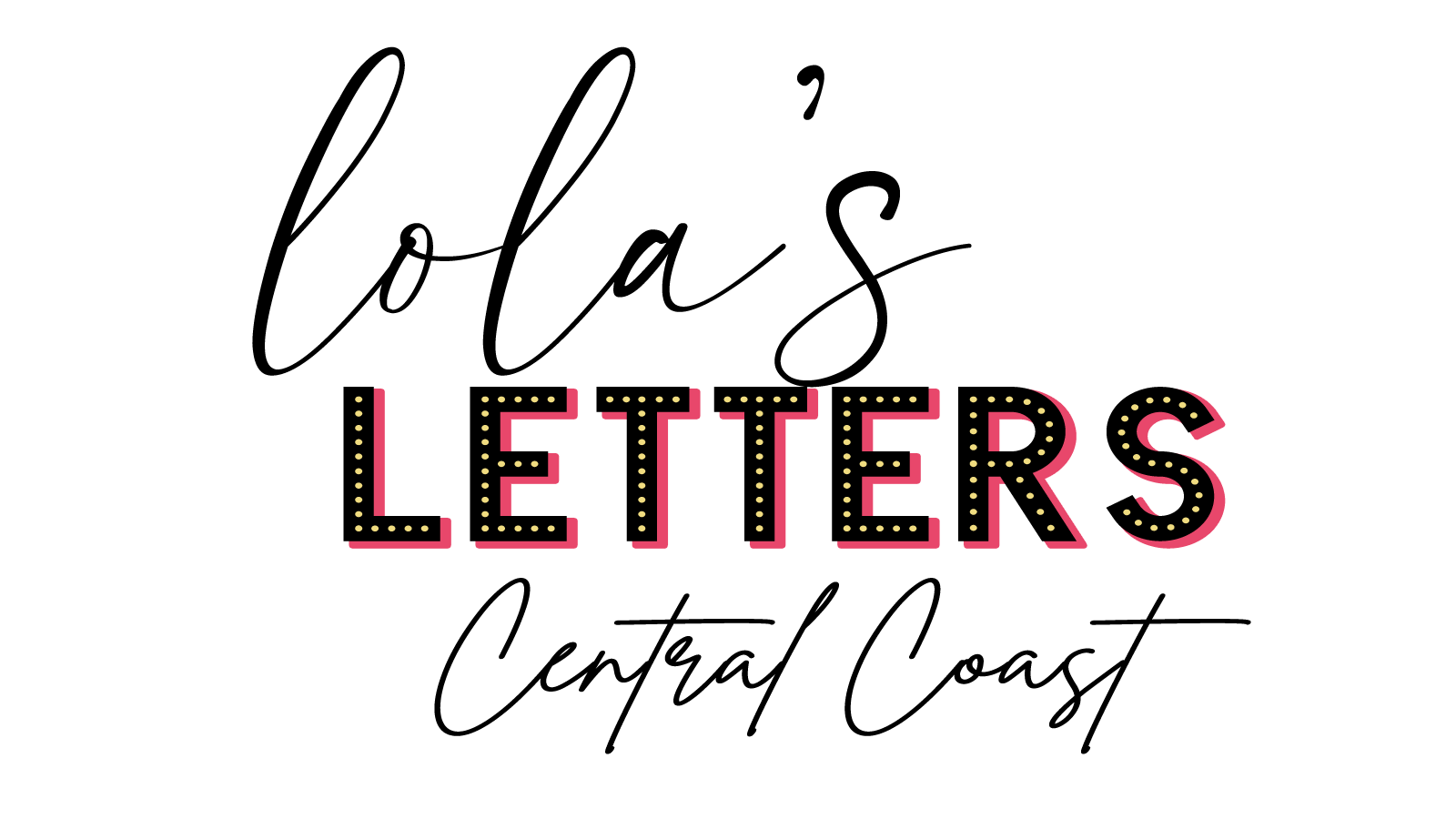 Lola's Letters Central Coast Logo