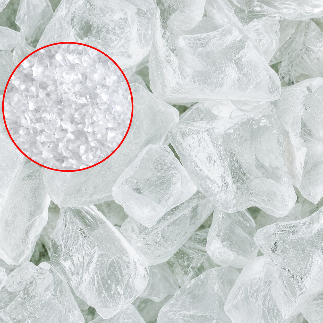GRIT-LUX -Abrasivo in vetro riciclato per sabbiatura di legno, ferro e pietra