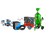 Miniature : Impianto completo di sabbiatura mobile sabbiatrice con compressore versione TOP