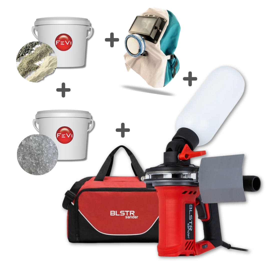 Sabbiatrice portatile BLSTR sander INCLUSO ACCESSORI