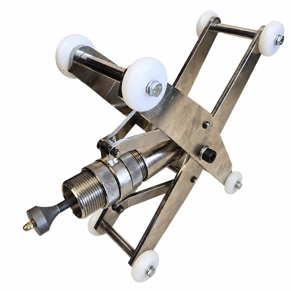 HOLLOBLAST MAX – Accessorio per la sabbiatura interna dei tubi diam 130 a 300 mm