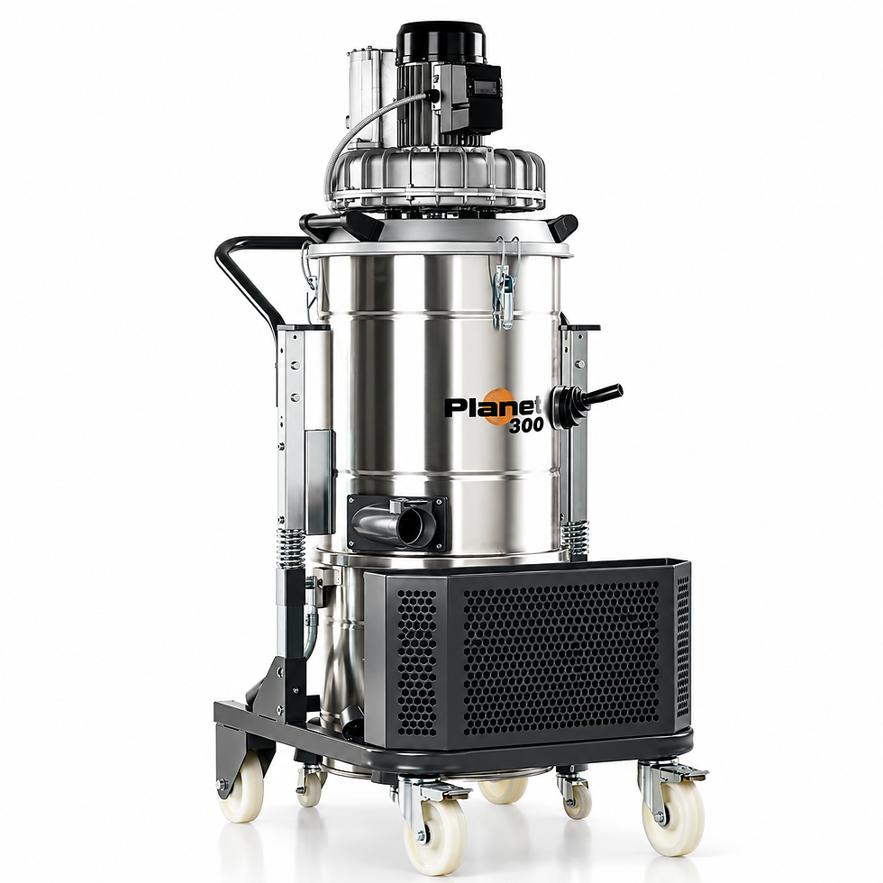 Aspiratore industriale FEVI PLANET 300 S / PLANET 350 S a turbina