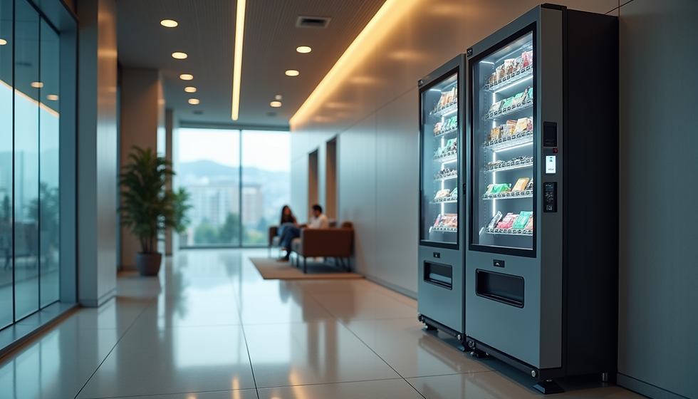 Boosting Office Worker Efficiency with Smart Vending Technology
