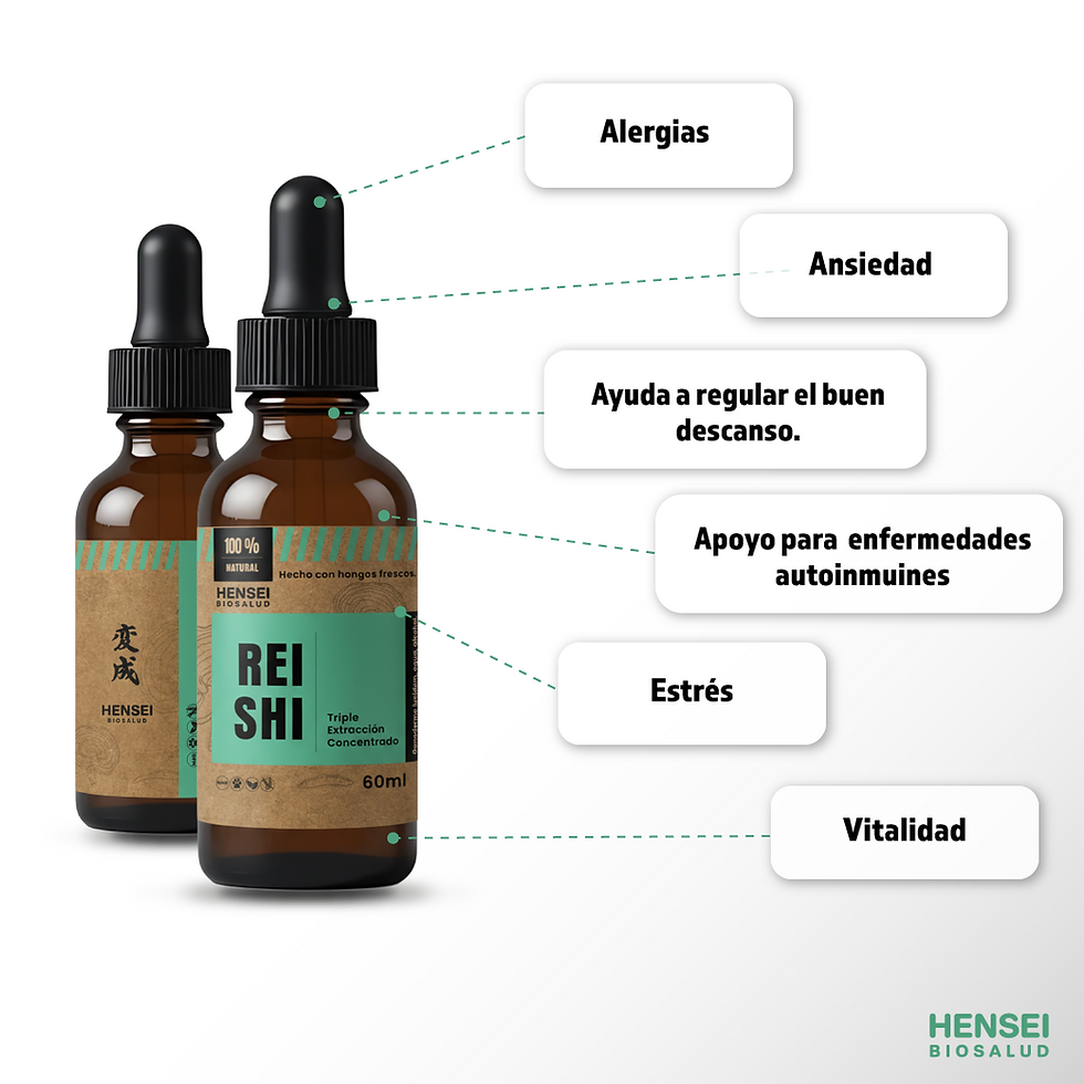 Thumbnail: Reishi Triple Extracción 60ml Premium Alta Potencia