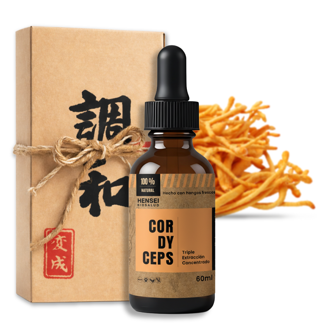 Cordyceps Triple Extracción 60ml Premium Alta Potencia