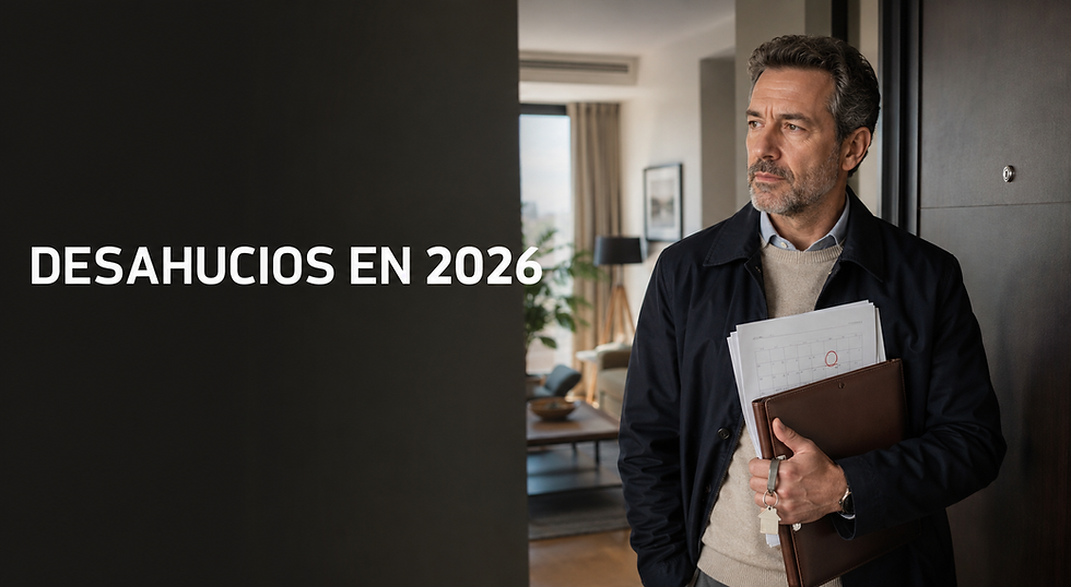 Desahucios en 2026: qué puede hacer realmente un propietario si su inquilino deja de pagar
