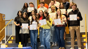 Rito de Iniciación en Carmel Catholic HS